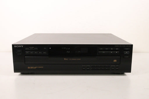 Sony CDP-C345 Compact Disc Player 5 Disc Carousel-CD Players & Recorders-SpenCertified-vintage-refurbished-electronics