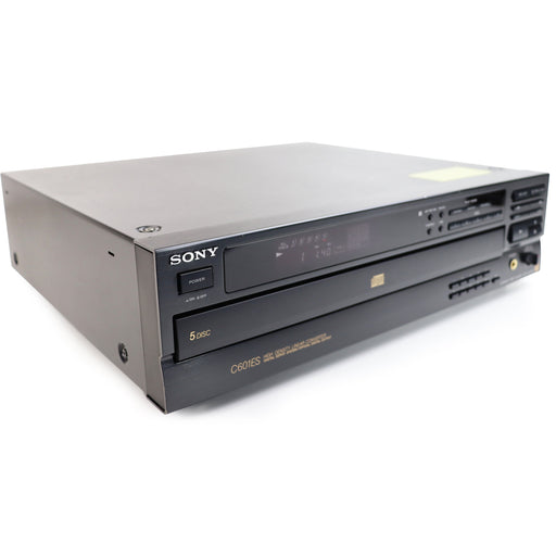Sony CDP-C601ES 5 Disc CD Player with Remote-Electronics-SpenCertified-refurbished-vintage-electonics