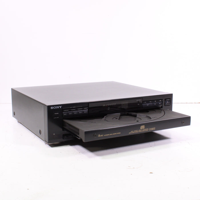 Sony CDP-C69ES 5-Disc CD Player Changer Optical Digital Output (1992)-CD Players & Recorders-SpenCertified-vintage-refurbished-electronics