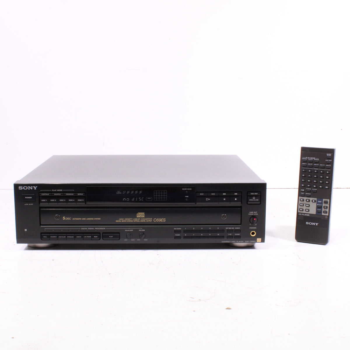 Sony-CDP-C69ES-5-Disc-CD-