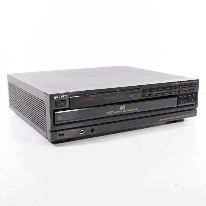 Sony CDP-C700 5-Disc CD Player Changer Automatic Disc Loading System (1989)-CD Players & Recorders-SpenCertified-vintage-refurbished-electronics