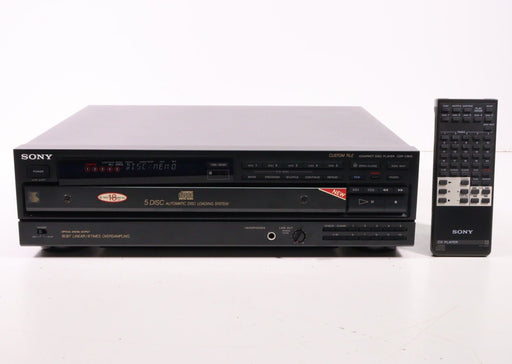 Sony CDP-C800 5-Disc CD Changer Compact Disc Player-CD Players & Recorders-SpenCertified-vintage-refurbished-electronics