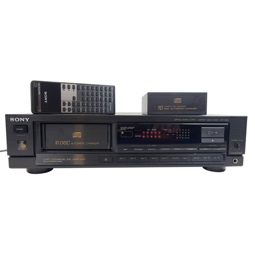 Sony CDP-C900 10 Disc Magazine Style CD Player Compact Disc Automatic Changer Deck-Electronics-SpenCertified-refurbished-vintage-electonics