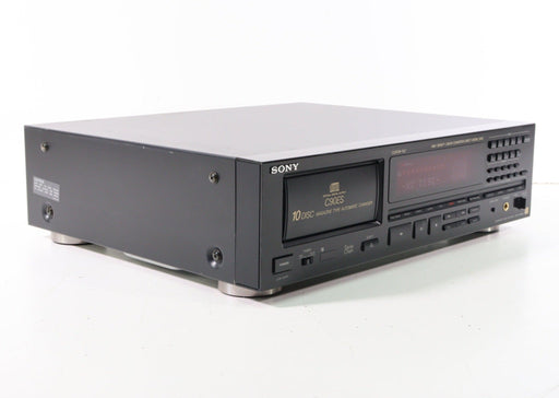 Sony C90ES 10-Disc Magazine Type Automatic CD Changer Player-CD Players & Recorders-SpenCertified-vintage-refurbished-electronics
