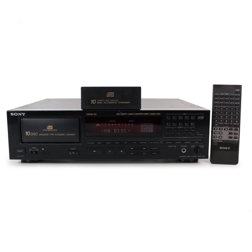 Sony CDP-C910 10 Disc Magazine Style CD Changer-Electronics-SpenCertified-refurbished-vintage-electonics