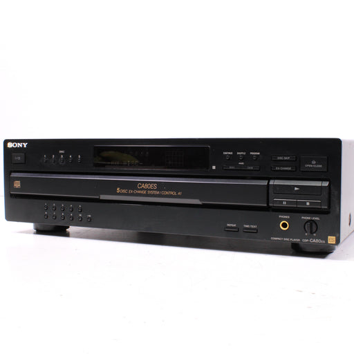 Sony CDP-CA80ES 5-Disc CD Changer Compact Disc Player (1998)-CD Players & Recorders-SpenCertified-vintage-refurbished-electronics