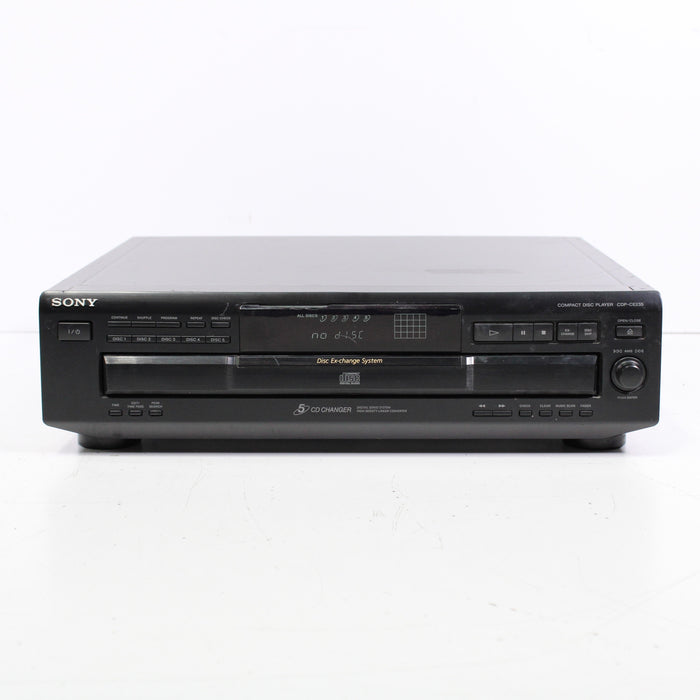 Sony CDP-CE235 5-Disc CD Compact Disc Player with Disc Ex-Change (1999)-CD Players & Recorders-SpenCertified-vintage-refurbished-electronics