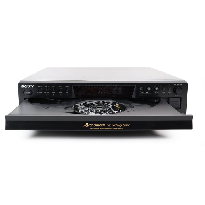 Sony CDP-CE275 5-Disc Carousel CD Changer-Electronics-SpenCertified-refurbished-vintage-electonics