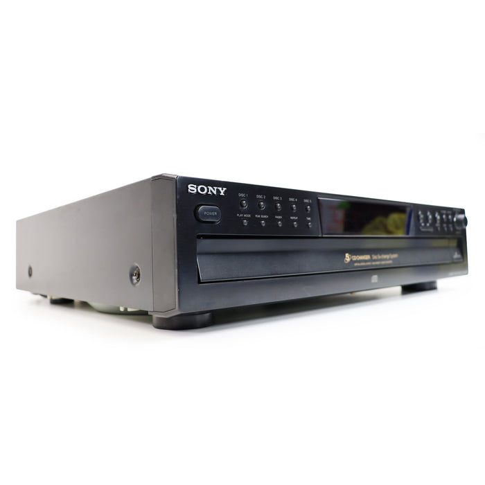 Sony CDP-CE275 5-Disc Carousel CD Changer-Electronics-SpenCertified-refurbished-vintage-electonics
