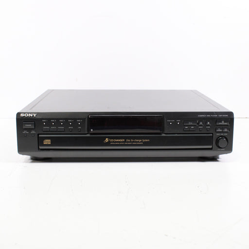 Sony CDP-CE345 5-Disc CD Compact Disc Changer Player AMS Automatic Music Search-CD Players & Recorders-SpenCertified-vintage-refurbished-electronics