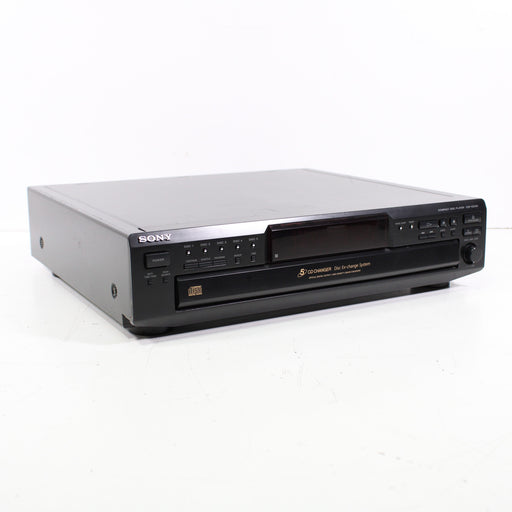 Sony CDP-CE345 5-Disc CD Compact Disc Changer Player AMS Automatic Music Search-CD Players & Recorders-SpenCertified-vintage-refurbished-electronics