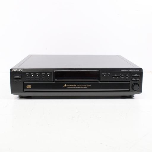 Sony CDP-CE345 5-Disc CD Compact Disc Changer Player AMS Automatic Music Search-CD Players & Recorders-SpenCertified-vintage-refurbished-electronics