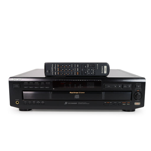 Sony CDP-CE525 5 Disc CD Changer-Electronics-SpenCertified-refurbished-vintage-electonics