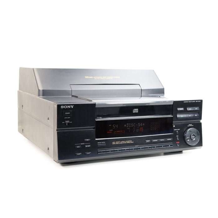 Sony CDP-CX151 Vintage Retro Top Loading 100 Disc CD Carousel Changer Player-Electronics-SpenCertified-refurbished-vintage-electonics