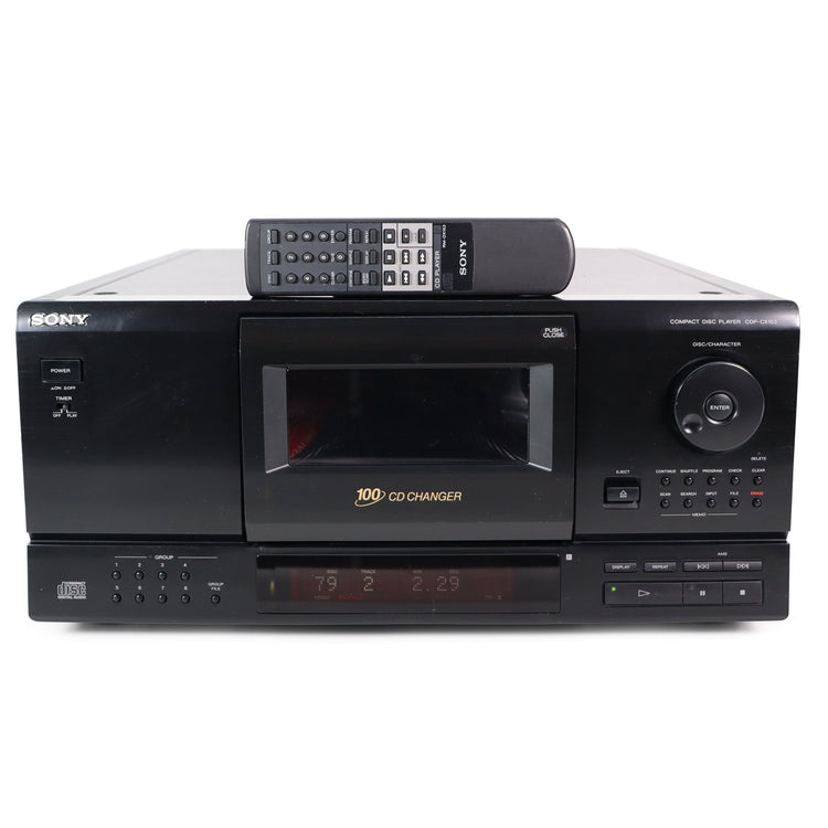 SONY⭐︎100連装CDチェンジャー［CDP-CX100］ Sony CDP-CX100 Disc Player-Tested Works Great | eBay