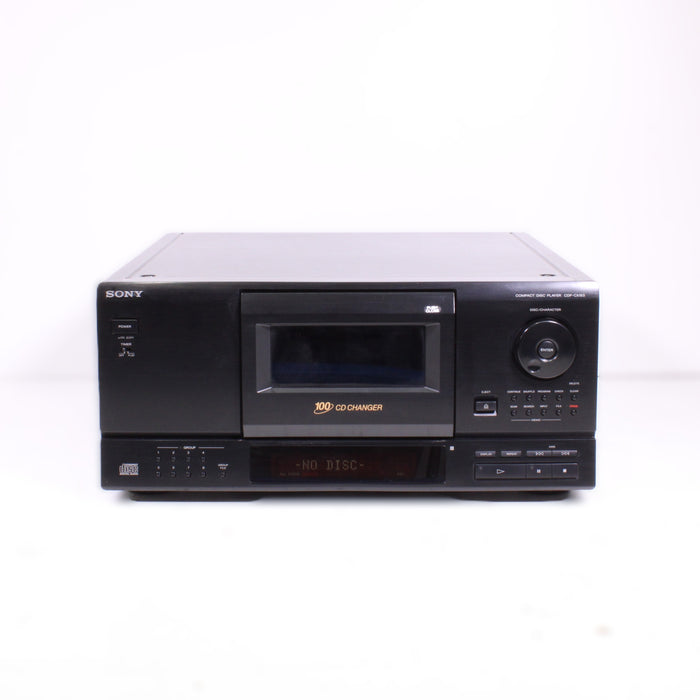 Sony CDP-CX153 100-Disc CD Player Changer Carousel w/ Timer Play and Optical Output (1995)-CD Players & Recorders-SpenCertified-vintage-refurbished-electronics