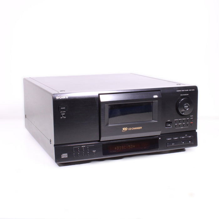 Sony CDP-CX153 100-Disc CD Player Changer Carousel w/ Timer Play and Optical Output (1995)-CD Players & Recorders-SpenCertified-vintage-refurbished-electronics