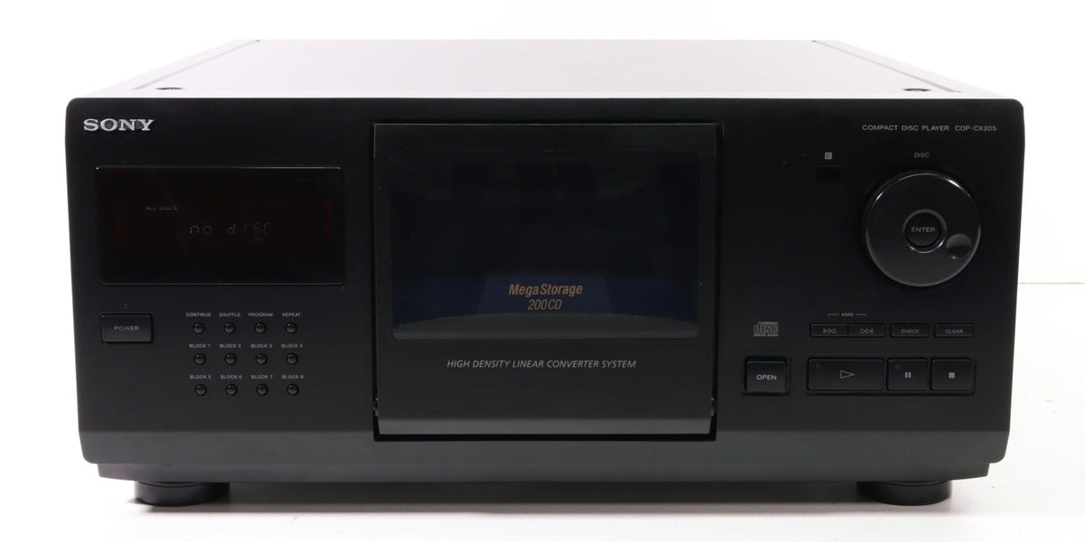 Sony-CDP-CX205-200-Disc-CD-