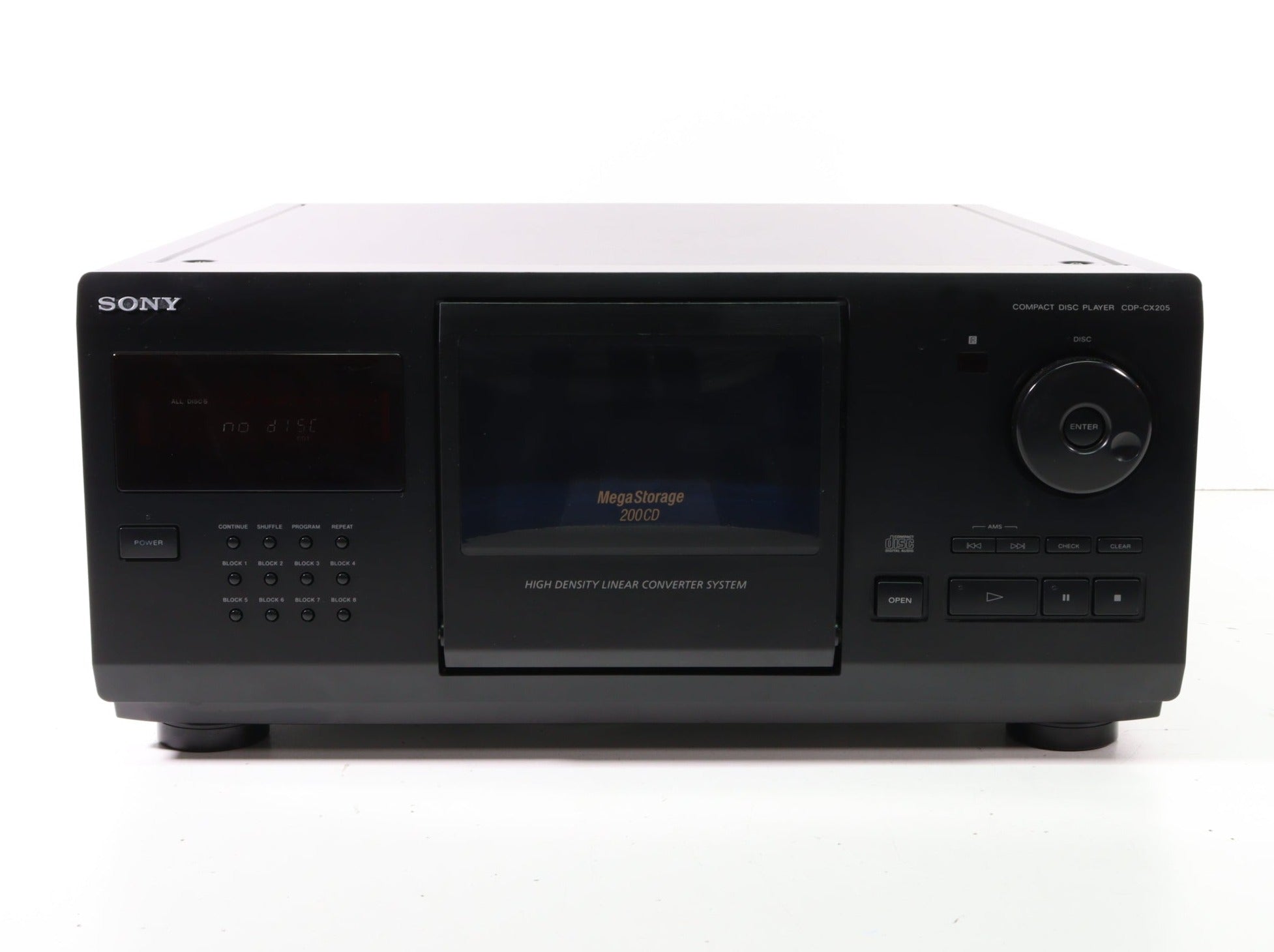 Sony Mega Storage 200 CD newest CDP-CX205 Fully Functional