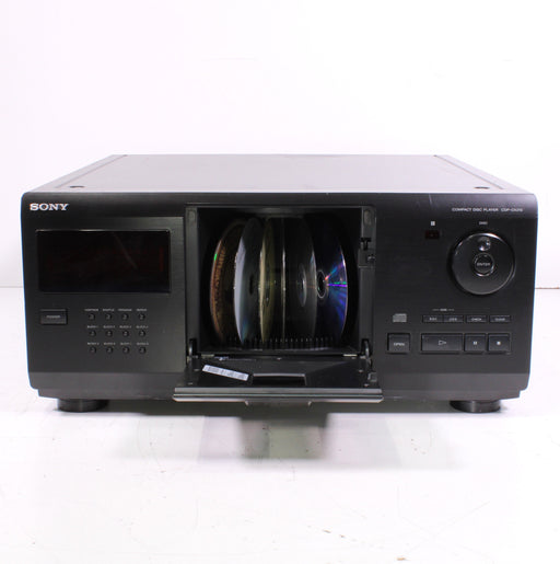 Sony CDP-CX210 200-Disc Home Stereo Mega CD Player Changer (1998)-CD Players & Recorders-SpenCertified-vintage-refurbished-electronics