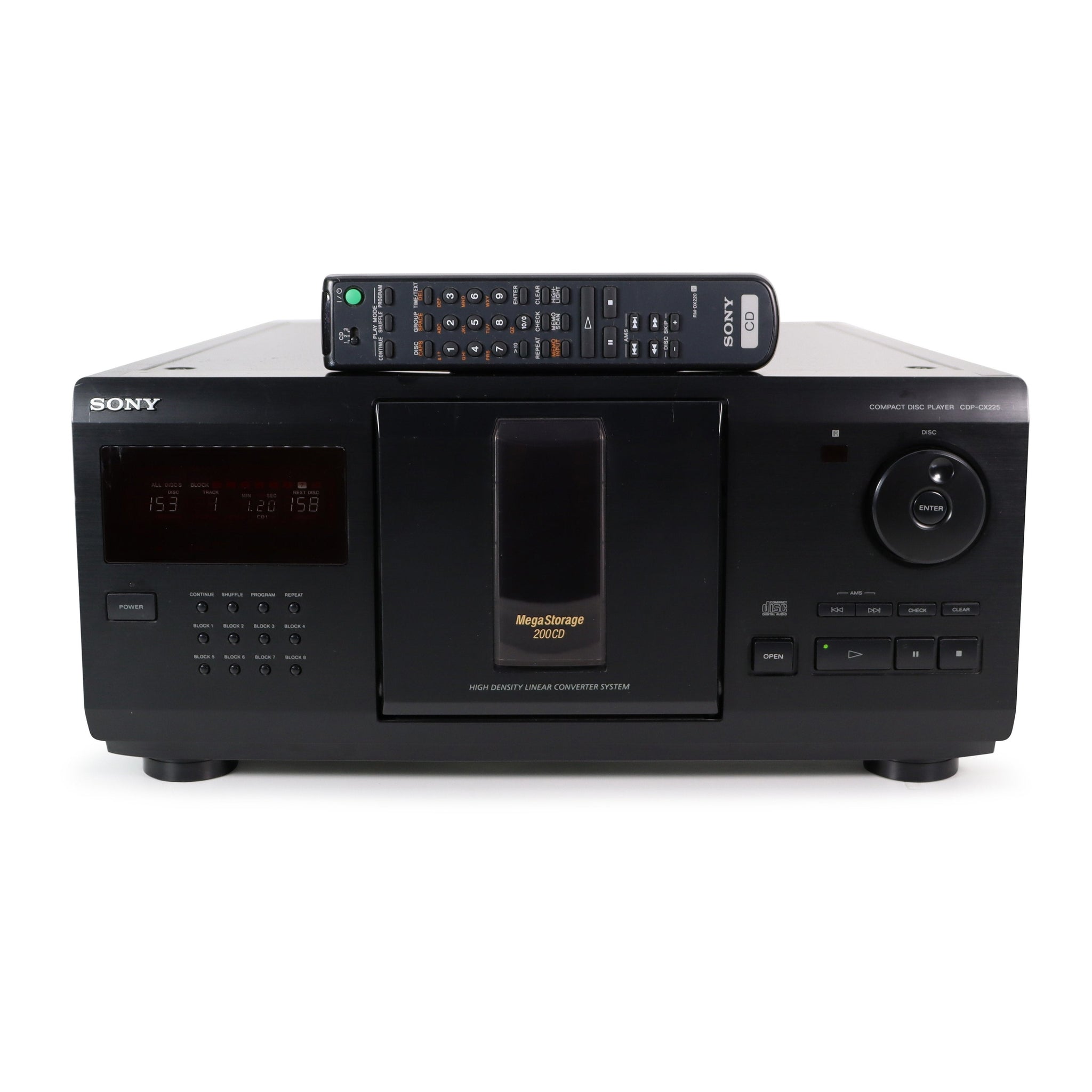 Sony CDP-CX225 200-Disc Carousel CD Changer