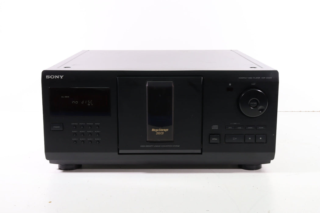 Sony CDP-CX225 200-Disc Carousel CD Changer (SKIPS)-CD Players & Recorders-SpenCertified-vintage-refurbished-electronics