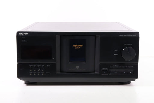 Sony CDP-CX230 200-Disc CD Changer MegaStorage CD Player (WON'T READ DISCS)-CD Players & Recorders-SpenCertified-vintage-refurbished-electronics