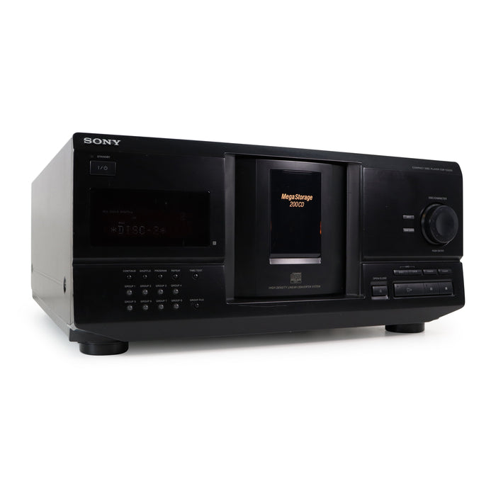 Sony CDP-CX235 Vintage 200-Disc CD Changer Compact Disc Player Mega Storage Capacity Jukebox w/ Optical Digital Audio-Electronics-SpenCertified-refurbished-vintage-electonics