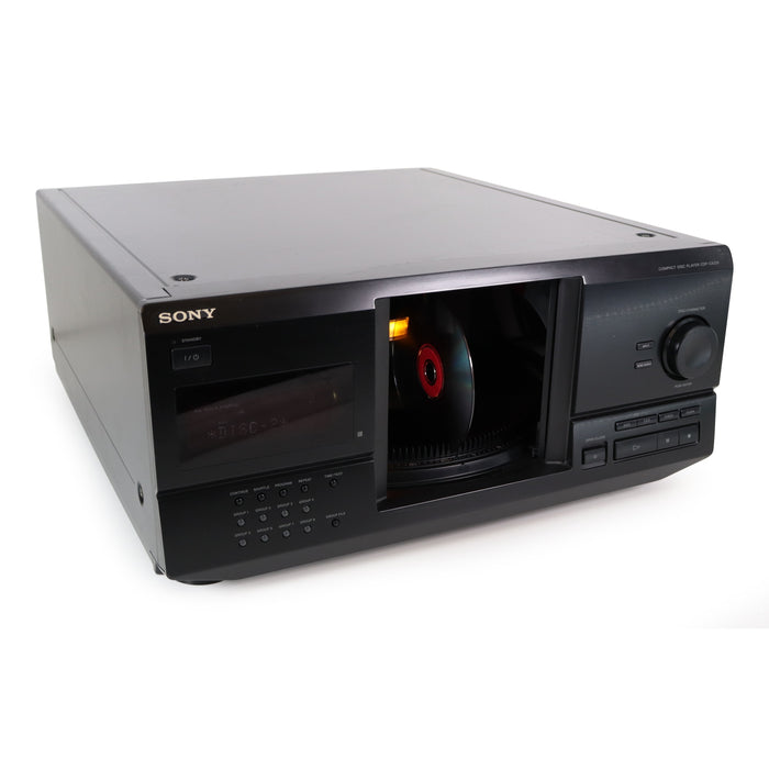 Sony CDP-CX235 Vintage 200-Disc CD Changer Compact Disc Player Mega Storage Capacity Jukebox w/ Optical Digital Audio-Electronics-SpenCertified-refurbished-vintage-electonics