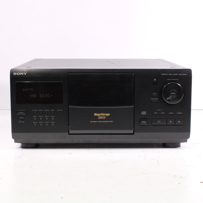 Sony CDP-CX250 200 Disc Carousel Compact Disc Changer (1996)-Electronics-SpenCertified-vintage-refurbished-electronics