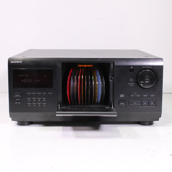 Sony CDP-CX250 200 Disc Carousel Compact Disc Changer (1996)-Electronics-SpenCertified-vintage-refurbished-electronics