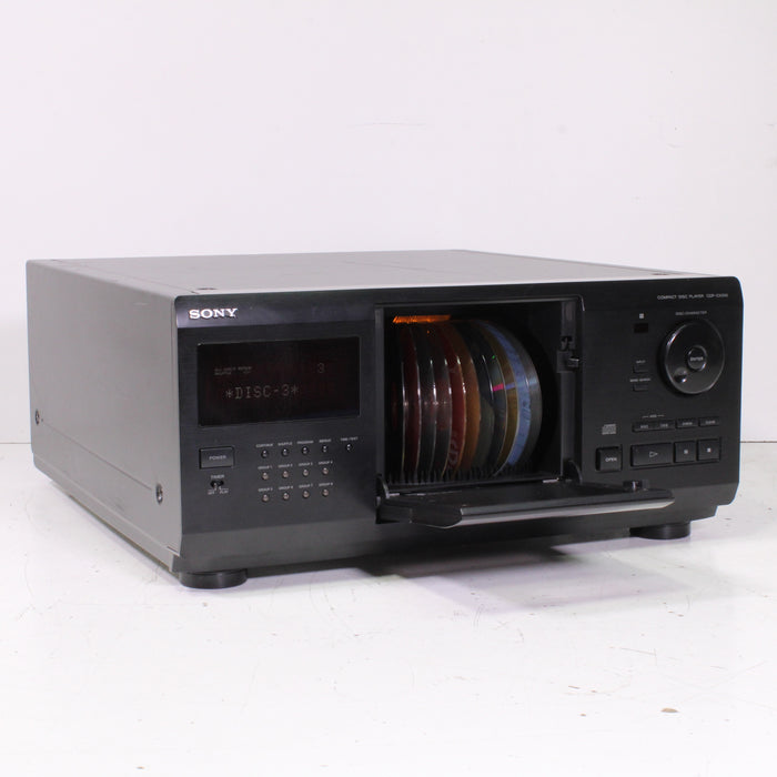 Sony CDP-CX250 200 Disc Carousel Compact Disc Changer (1996)-Electronics-SpenCertified-vintage-refurbished-electronics