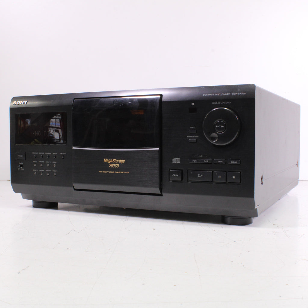 Sony CDP-CX250 200 Disc Carousel Compact Disc Changer (1996