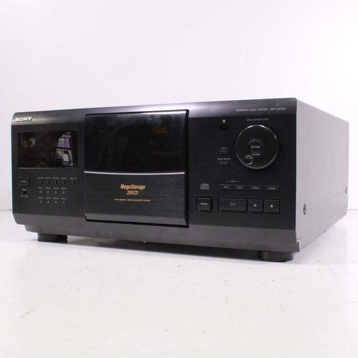 Sony CDP-CX250 200 Disc Carousel Compact Disc Changer (1996)-Electronics-SpenCertified-vintage-refurbished-electronics