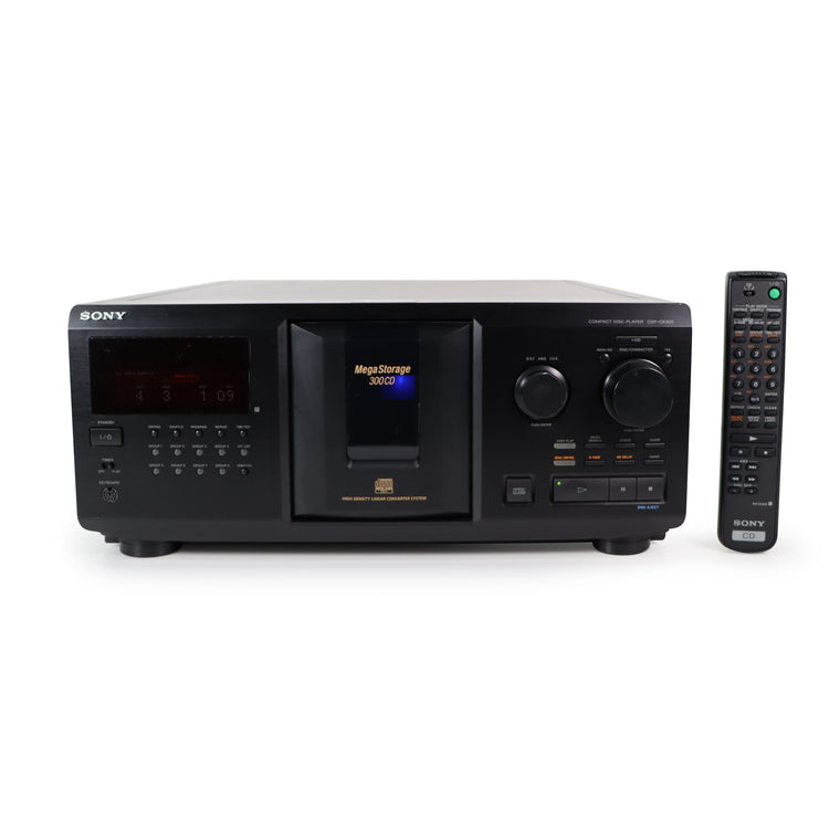 Sony CDP-CX335 Mega 300 Disc Carousel CD Changer — SpenCertified
