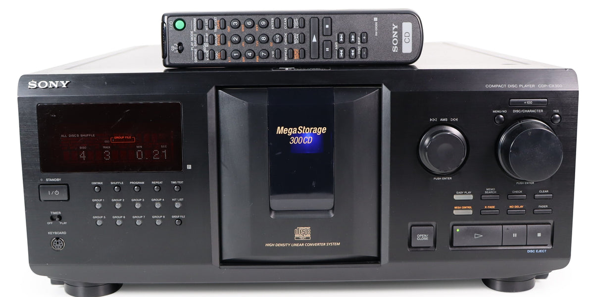 Sony-CDP-CX300-300-Disc-CD-