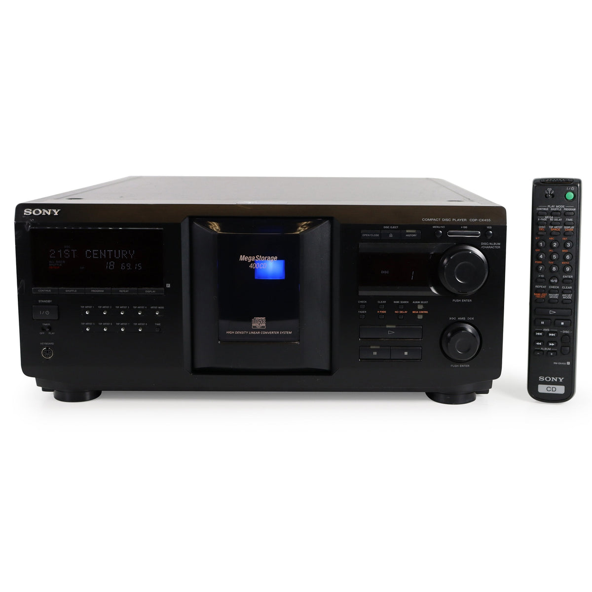 Sony-CDP-CX455-400-Disc-