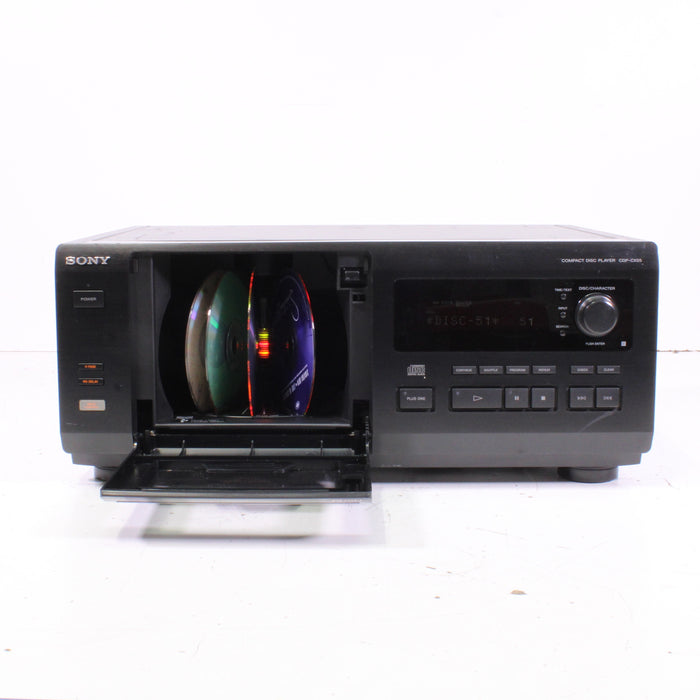 Sony CDP-CX55 Mega Disc Storage 50+1 CD Changer Player (1997) NO REMOTE-CD Players & Recorders-SpenCertified-vintage-refurbished-electronics
