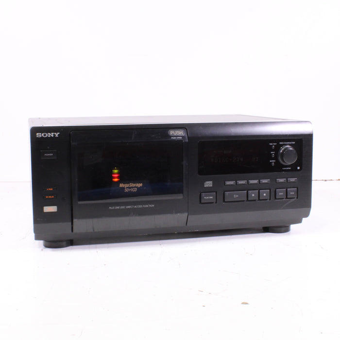 Sony CDP-CX55 Mega Disc Storage 50+1 CD Changer Player (1997) NO REMOTE-CD Players & Recorders-SpenCertified-vintage-refurbished-electronics