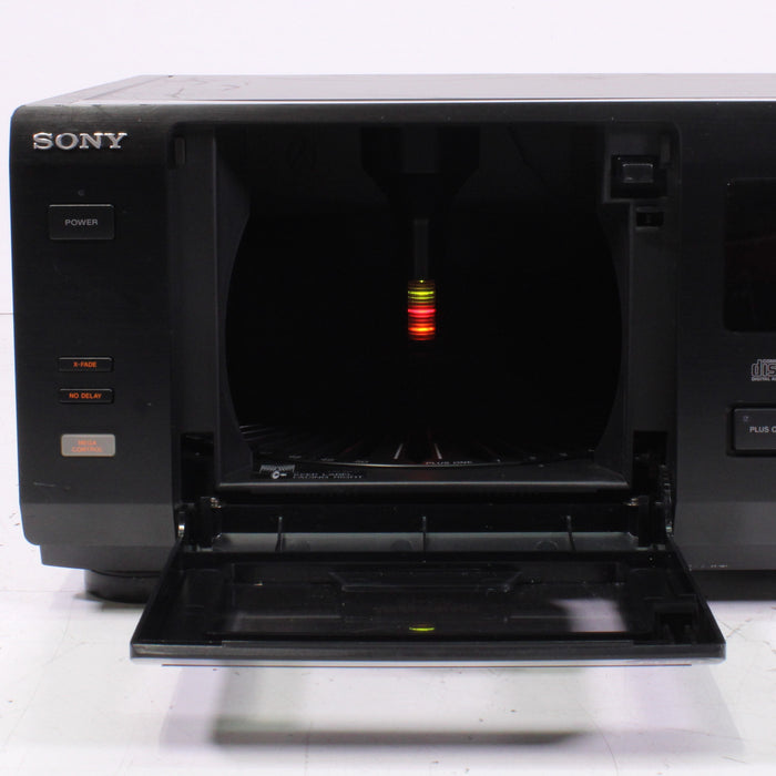 Sony CDP-CX55 Mega Disc Storage 50+1 CD Changer Player (1997) NO REMOTE-CD Players & Recorders-SpenCertified-vintage-refurbished-electronics
