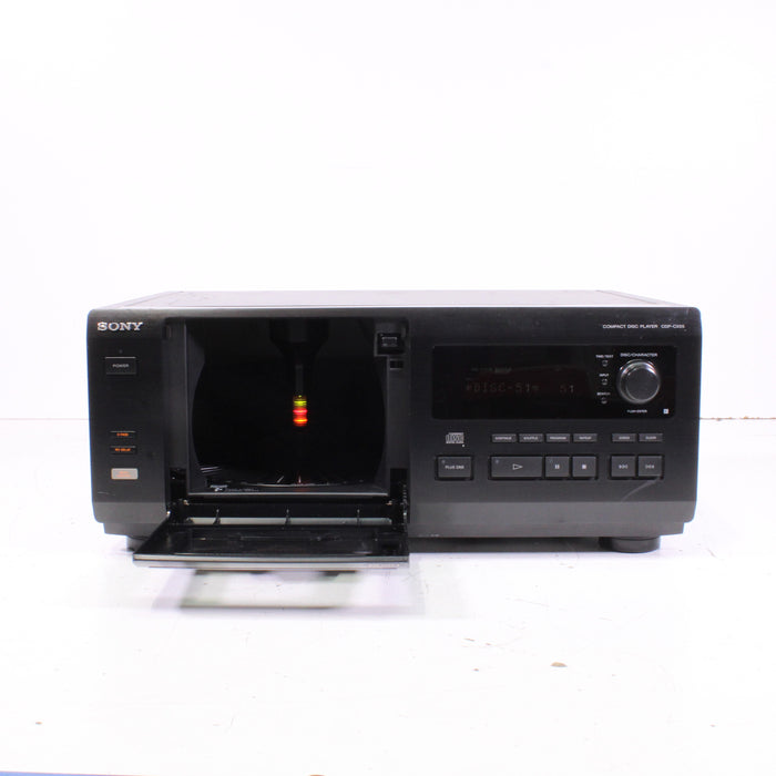 Sony CDP-CX55 Mega Disc Storage 50+1 CD Changer Player (1997) NO REMOTE-CD Players & Recorders-SpenCertified-vintage-refurbished-electronics