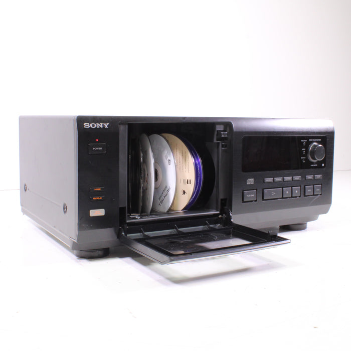 Sony CDP-CX55 Mega Disc Storage 50+1 CD Changer Player (1997) NO REMOTE-CD Players & Recorders-SpenCertified-vintage-refurbished-electronics