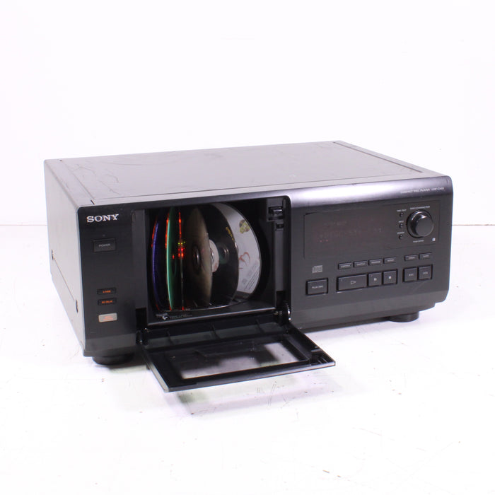 Sony CDP-CX55 Mega Disc Storage 50+1 CD Changer Player (1997) NO REMOTE-CD Players & Recorders-SpenCertified-vintage-refurbished-electronics