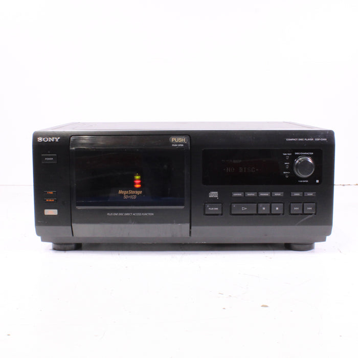Sony CDP-CX55 Mega Disc Storage 50+1 CD Changer Player (1997) NO REMOTE-CD Players & Recorders-SpenCertified-vintage-refurbished-electronics