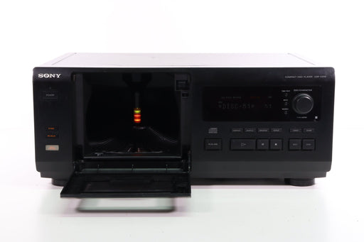 Sony CDP-CX55 Mega Disc Storage 50+1 CD Changer Player (NO REMOTE)-CD Players & Recorders-SpenCertified-vintage-refurbished-electronics