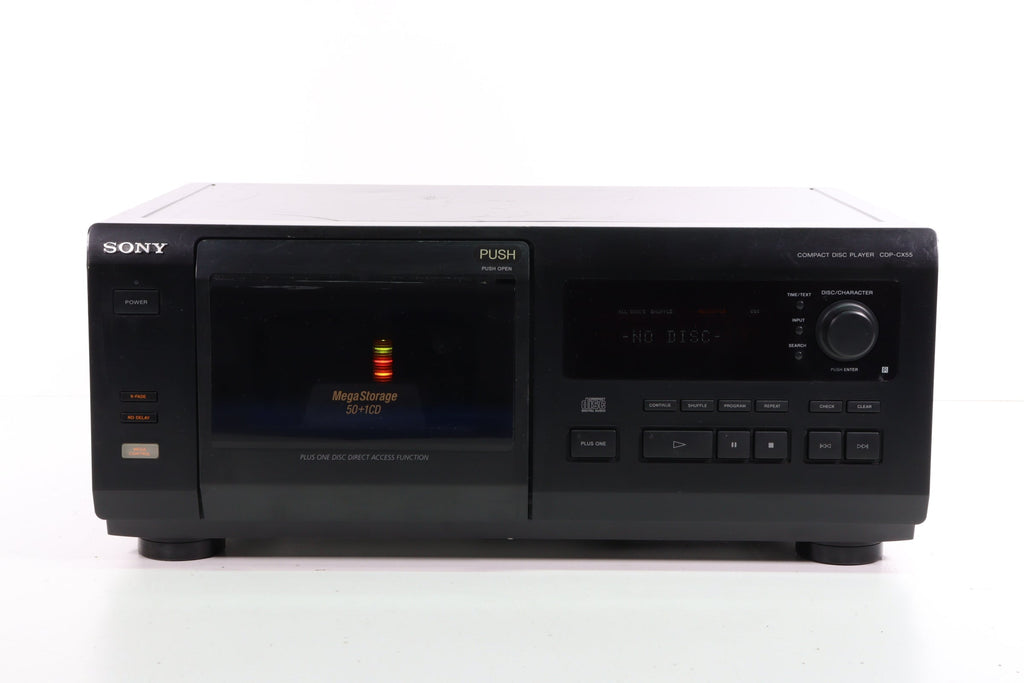 Sony CDP-CX55 Mega Disc Storage 50+1 CD Changer Player — SpenCertified