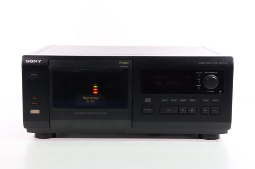 Sony CDP-CX55 Mega Disc Storage 50+1 CD Changer Player (NO REMOTE)-CD Players & Recorders-SpenCertified-vintage-refurbished-electronics