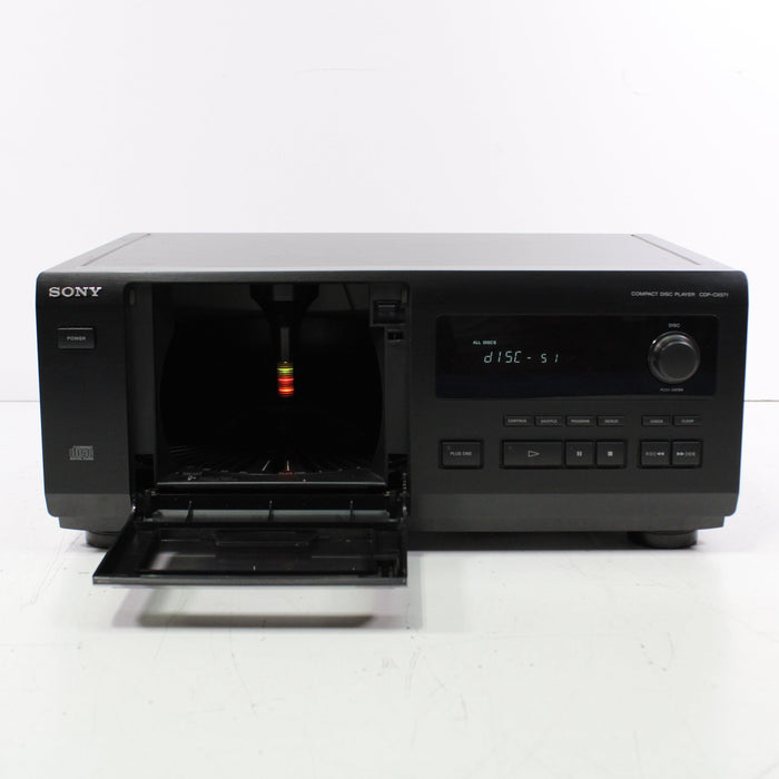 Sony CDP-CX571 50+1 CD Compact Disc Carousel Player Changer (1997)-CD Players & Recorders-SpenCertified-vintage-refurbished-electronics