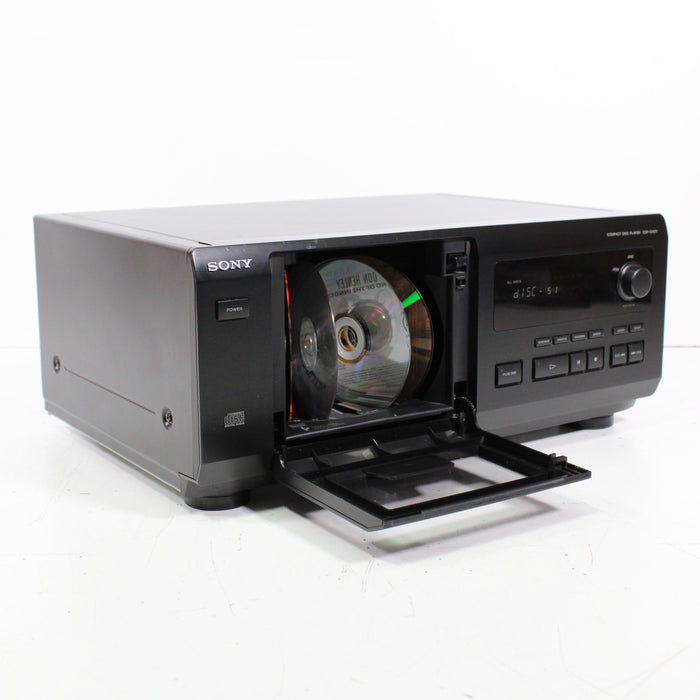 Sony CDP-CX571 50+1 CD Compact Disc Carousel Player Changer (1997)-CD Players & Recorders-SpenCertified-vintage-refurbished-electronics