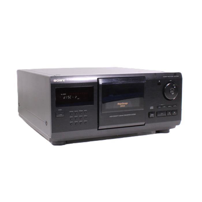 Sony CDP-CX681 MegaStorage 200-Disc CD Changer JOG Dial-Electronics-SpenCertified-vintage-refurbished-electronics